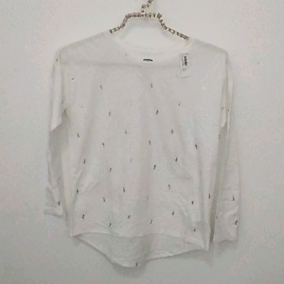 Girl's white top by Old Navy - Picture 1 of 3